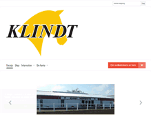 Tablet Screenshot of klindt.net